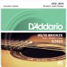D'ADDARIO EZ920 Набор 6 струн для гитары акустик бронза 012-054