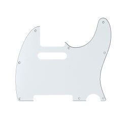 MX1400AW Защитная накладка гитары Telecaster, 3 слоя, состаренная белая, Musiclily
