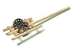 29721001 Jingle Stick PJS Бубенцы на ручке, 2 пары, Sonor