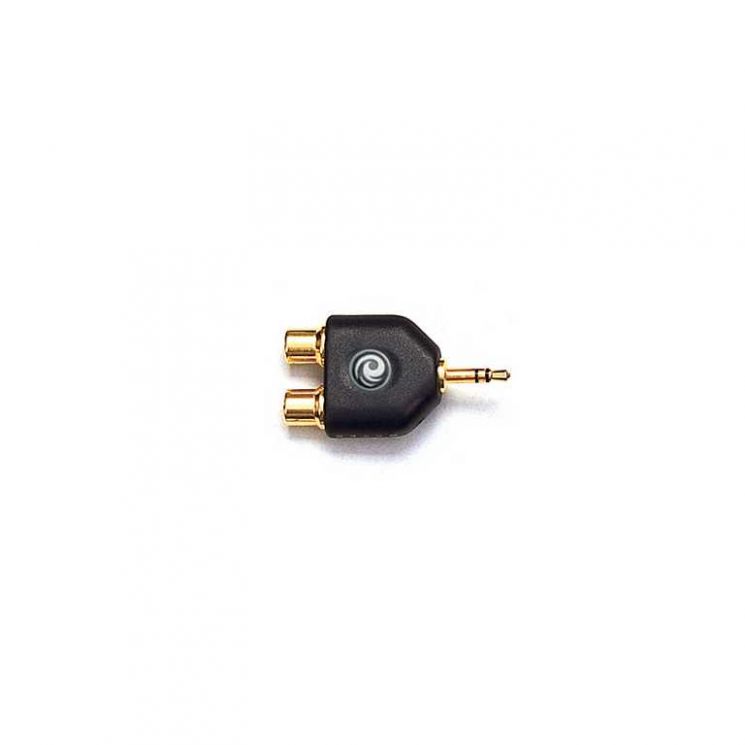 PW-P047C Переходник с 1/8" (3.5мм)  штекер стерео на 2хRCA (тюльпан) гнездо, Planet Waves