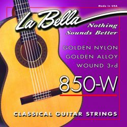 850-W Комплект струн для классической гитары La Bella