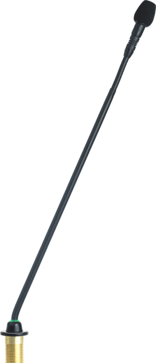 SHURE MX415RLPDF/N Микрофон на гусиной шее без капсюля, 38, см, две гибкие секции, без предусилителя, двухцветный индикатор внизу, 50-17000 Гц