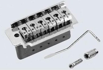 BT-04-CR Бридж (струнодержатель) тремоло, хром, Metallor