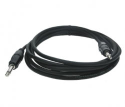 Reloop Cable Stereo 6.3 mm Jack M / Stereo 6.3 mm Jack M 3.0 m