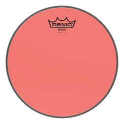 REMO BE-0310-CT-RD Emperor® Colortone™ Red Drumhead ,10'