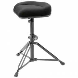 K&M 14056-000-55  стул для барабанщика Nick, мотоседло, ткань, черный