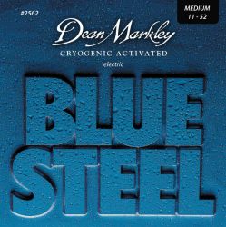 DM2562 Blue Steel Комплект струн для электрогитары, никелированные, 11-52, Dean Markley