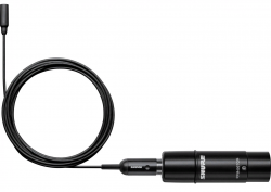 SHURE TL48B/O-XLR-A Петличный микрофон конденсаторный всенаправленный, разъем XLR. Аксессуары в комплекте. Черный