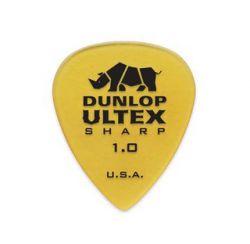 433P1.0 Ultex Sharp Медиаторы 6шт, толщина 1,00мм, Dunlop