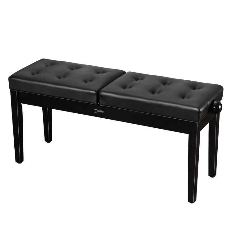 Банкетка для пианино или рояля DEKKO JR-207 BK двойная
