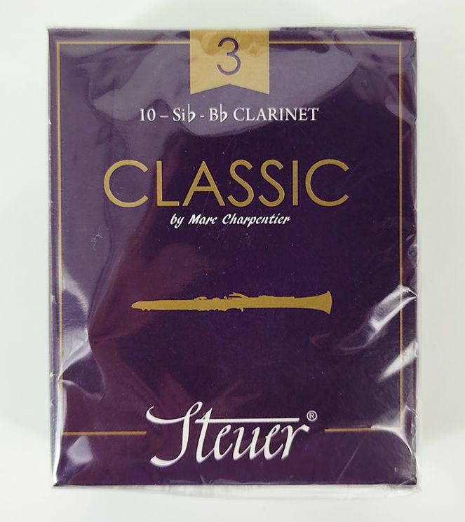 Трости CLASSIC № 3 для кларнета Bb STEUER 470524