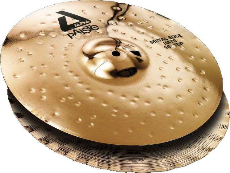 0000884014 Alpha “B” Metal Edge Hats Две тарелки 14'', Paiste