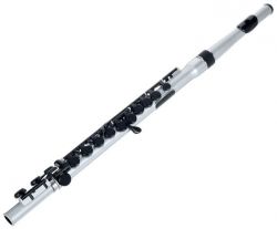 NUVO Student Flute - Silver/Black флейта, студенческая модель, материал...