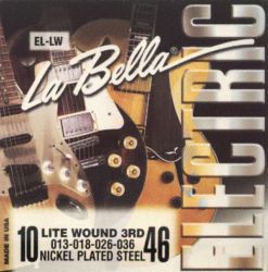 Струны для электрогитары LA BELLA EL-LW
