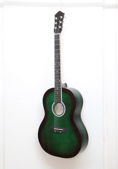 H-213-GR Акустическая гитара, зеленая, Амистар