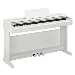 YDP-145WH Arius Цифровое пианино со стойкой и педалью, белое, Yamaha