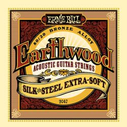 P02047 Earthwood Silk & Steel Extra Soft 10-50, Ernie Ball