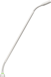 SHURE MX415WLPDF/N Микрофон на гусиной шее без капсюля, 38,1 см, две гибкие секции, внеш.предусилитель, двухцветный индикатор внизу, 50-17000 Гц