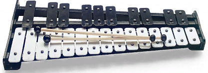 STAGG BELL-SET 25B - Металлофон, 25 клавиш, чехол в комплекте