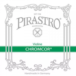 Pirastro 319020  Chromcor Комплект струн для Скрипки (medium), Металл, Сталь/ хром сталь, Ми шарик