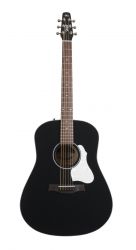 048595 S6 Classic Black A/E Электро-акустическая гитара, черная, Seagull