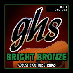 BB30L Bright Bronze Комплект струн для  акустической гитары GHS