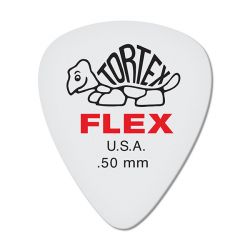 428P.50 Tortex Flex Медиаторы, 12шт, толщина 0,50мм, Dunlop