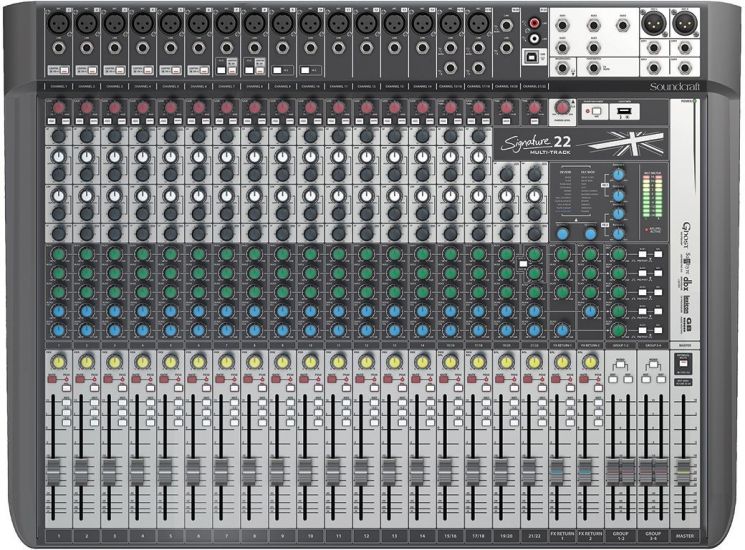 Микшерный пульт SOUNDCRAFT Signature 22 MTK