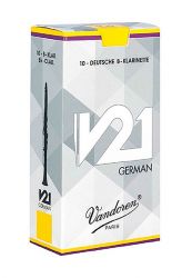 CR8625 V21 German Трости для кларнета Bb №2.5 (10шт), Vandoren