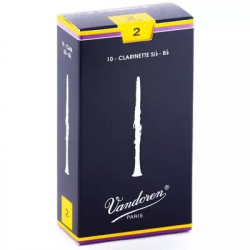 Vandoren Traditional 2.0 (CR102)  трость для кларнета Bb №2.0, 1 шт.