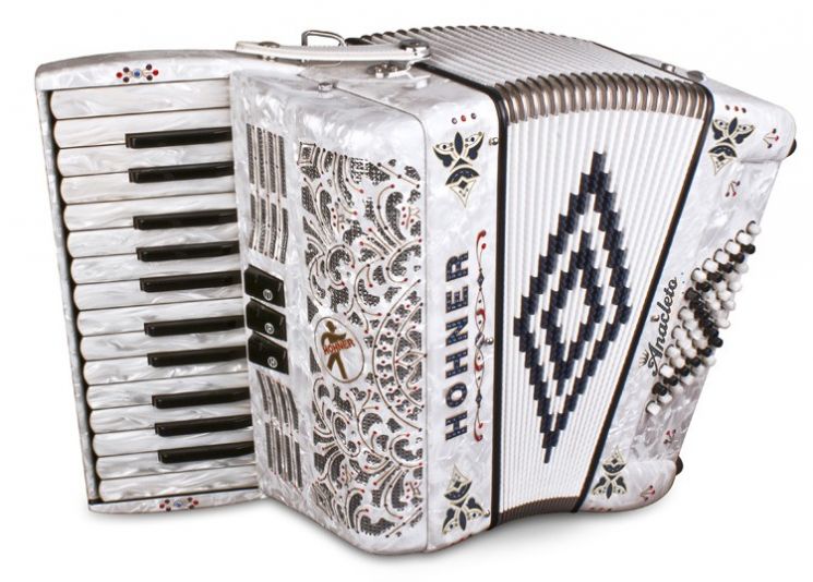 Аккордеон 1/2 HOHNER Latino II 48