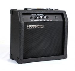 Bosstone GA-15W Black Гитарный усилитель: Мощность - 15 Ватт, Динамик 6.5". Чувствительность: 70 дБ