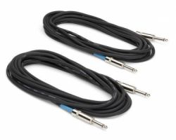 Samson IC20 (2 pack) 20' Instrument Cable