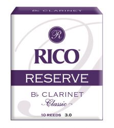 RCT1030 Rico Reserve Classic Трости для кларнета Bb, размер 3.0, 10шт, Rico