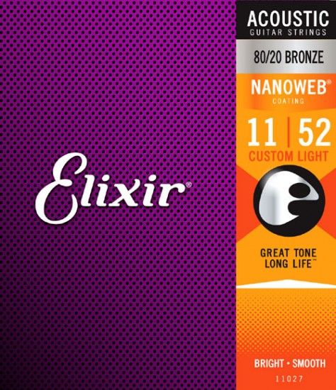 11027 NANOWEB  Custom Light 11-52, Elixir