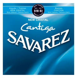 Savarez 510CJ  New Cristal Cantiga Blue high tension струны для классической гитары, нейлон