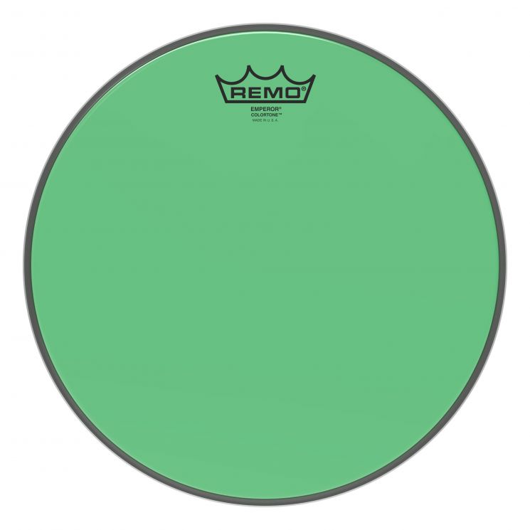 REMO BE-0312-CT-GN Emperor® Colortone™ Green Drumhead, 12'