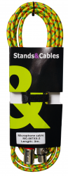 Микрофонный кабель STANDS & CABLES MC-087XX-3 3