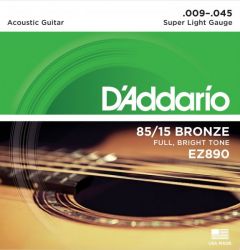 Струны для акустической гитары D'ADDARIO EZ890
