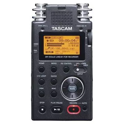 Tascam DR-100mkII  порт. рекордер, SD/ SDHC, стерео конденсаторный микрофон