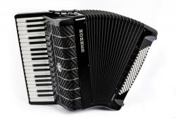 Аккордеон 7/8 HOHNER MATTIA IV 96 BK gun black
