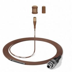 502834 MKE 1-4-2 Микрофон петличный, 3-pin, коричневый, Sennheiser