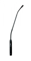 SHURE MX418/N Микрофон на гусиной шее без капсюля, 45,7 см, с предусилителем, двухцветный индикатор внизу, 50-17000 Гц, 18 мВ/Па, Max.SPL 121,5 дБ
