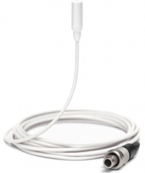 SHURE TL48W/O-LEMO-A Петличный микрофон конденсаторный всенаправленный, разъем LEMO. Аксессуары в комплекте. Белый
