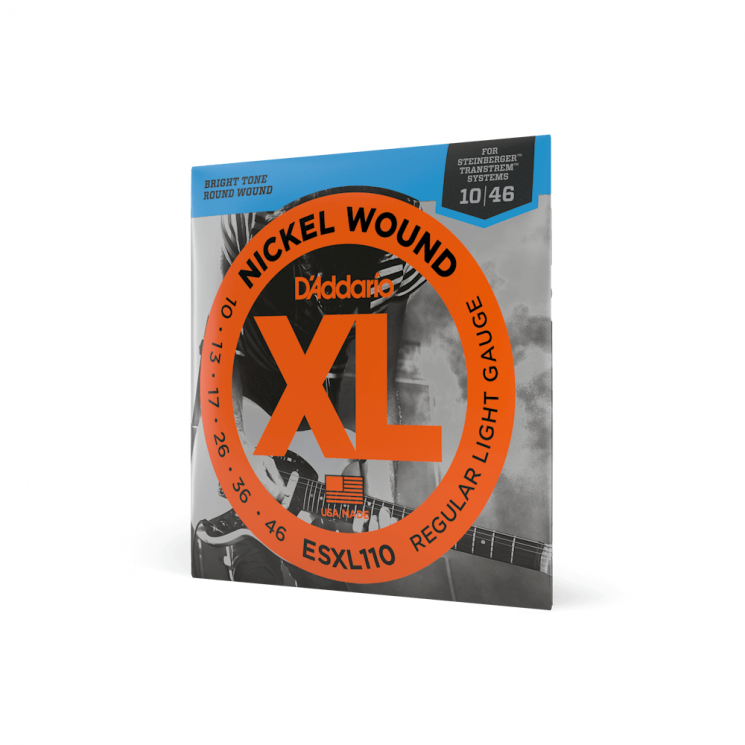 Струны для электрогитары headless D'ADDARIO ESXL110