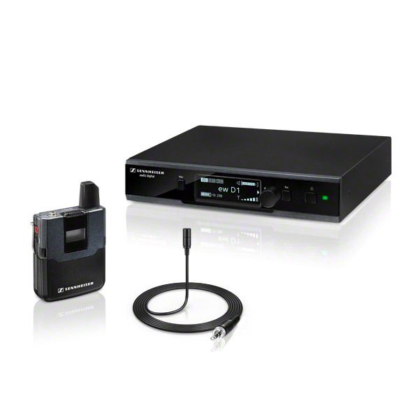 505800 EW D1-ME2-H-EU Цифровая радиосистема с петличным микрофоном, Sennheiser