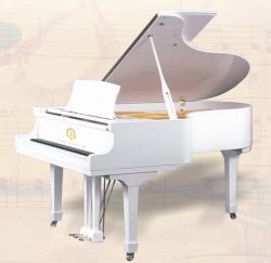 Sam Martin GP-186W Рояль акустический, цвет белый