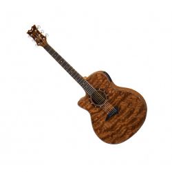 DEAN Exotica A/E Bubinga Wood Lefty - электроакустическая гитара ЛЕВОСТОРОННЯЯ,цвет-натуральный