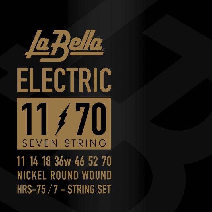 Струны для электрогитары LA BELLA HRS-75