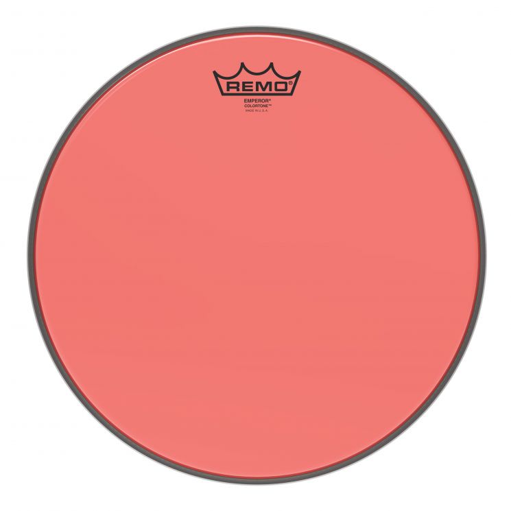 REMO BE-0313-CT-RD Emperor® Colortone™ Red Drumhead, 13'